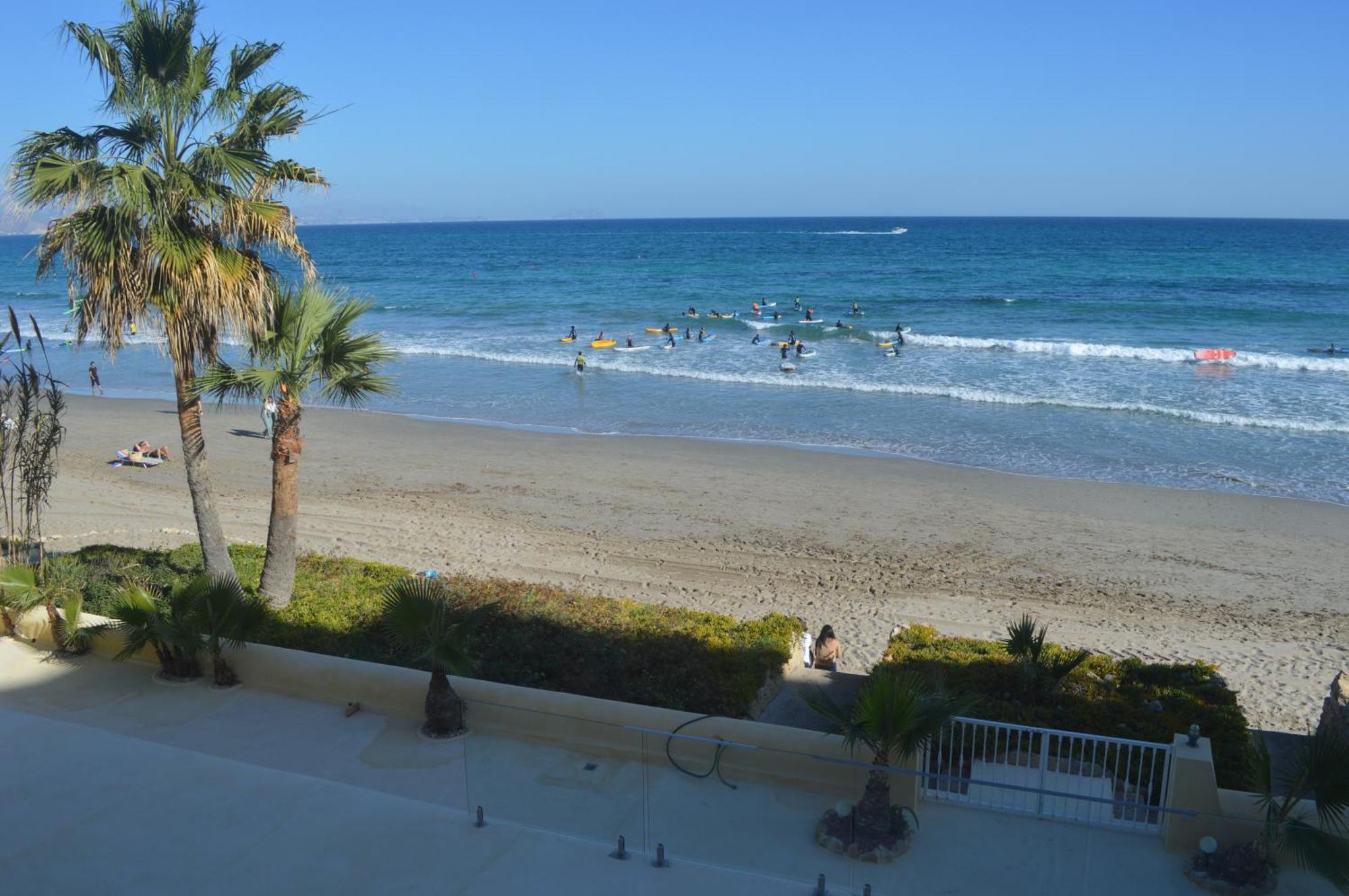 Excepcional Apartamento Loft A Pie De Playa En Chalet Roquetes Alicante Eksteriør bilde