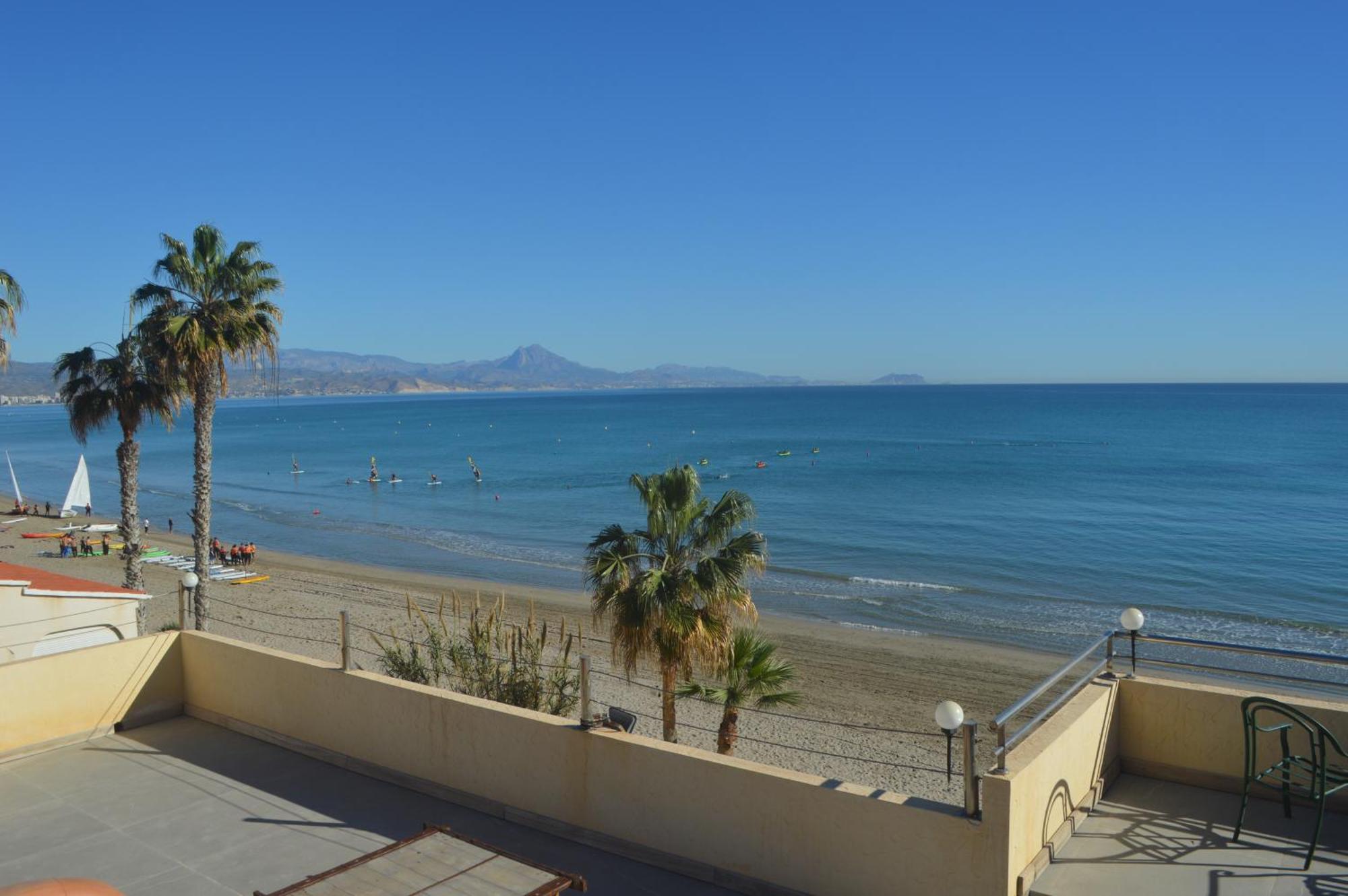 Excepcional Apartamento Loft A Pie De Playa En Chalet Roquetes Alicante Eksteriør bilde