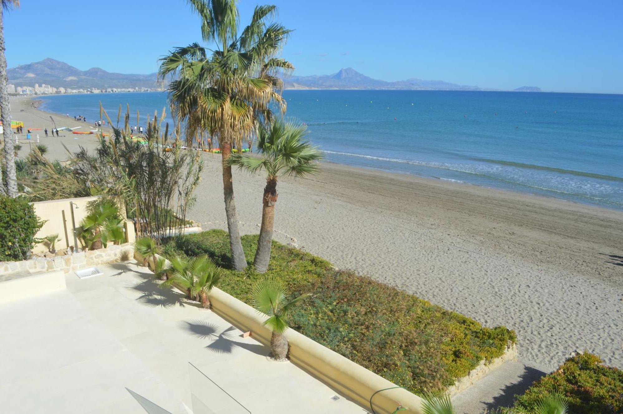 Excepcional Apartamento Loft A Pie De Playa En Chalet Roquetes Alicante Eksteriør bilde