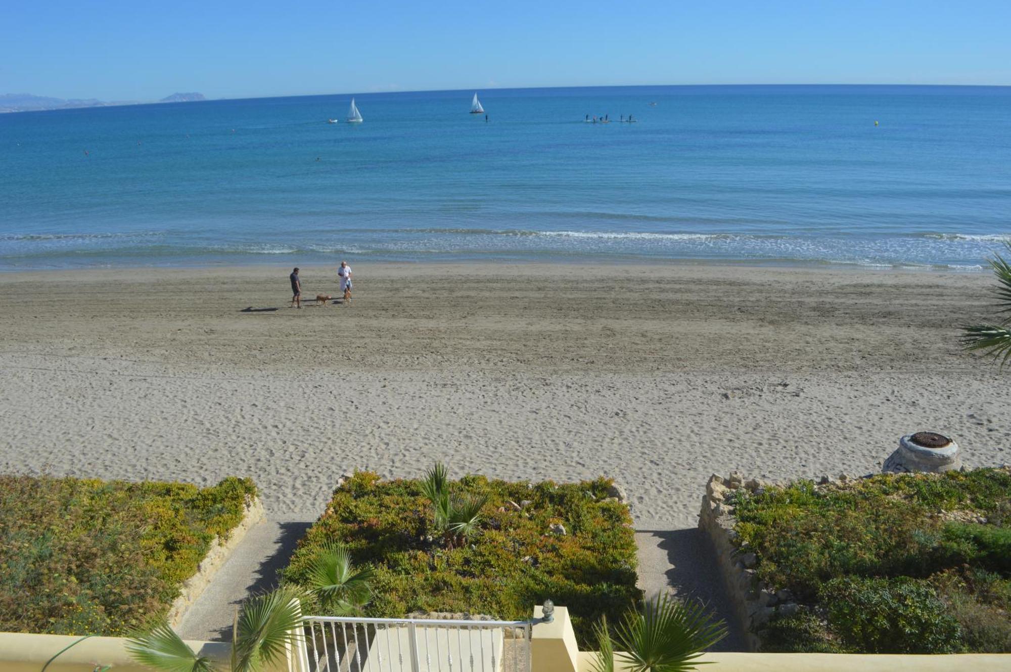 Excepcional Apartamento Loft A Pie De Playa En Chalet Roquetes Alicante Eksteriør bilde