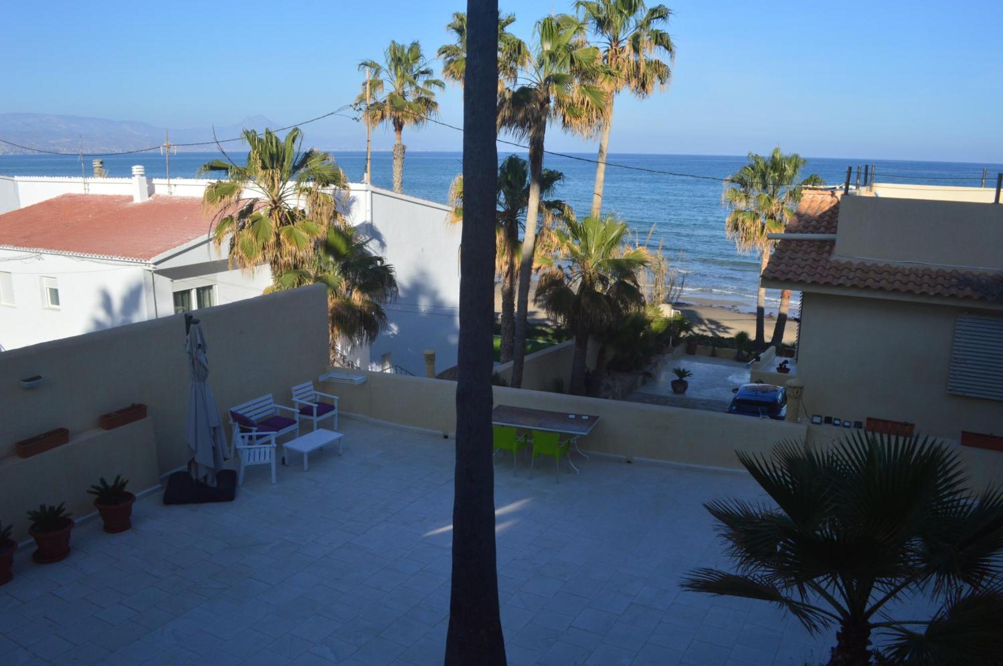 Excepcional Apartamento Loft A Pie De Playa En Chalet Roquetes Alicante Eksteriør bilde